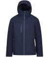 RG443 TRA253 Regatta Navigate Waterproof Insulated Jacket Navy / Seal Grey colour image